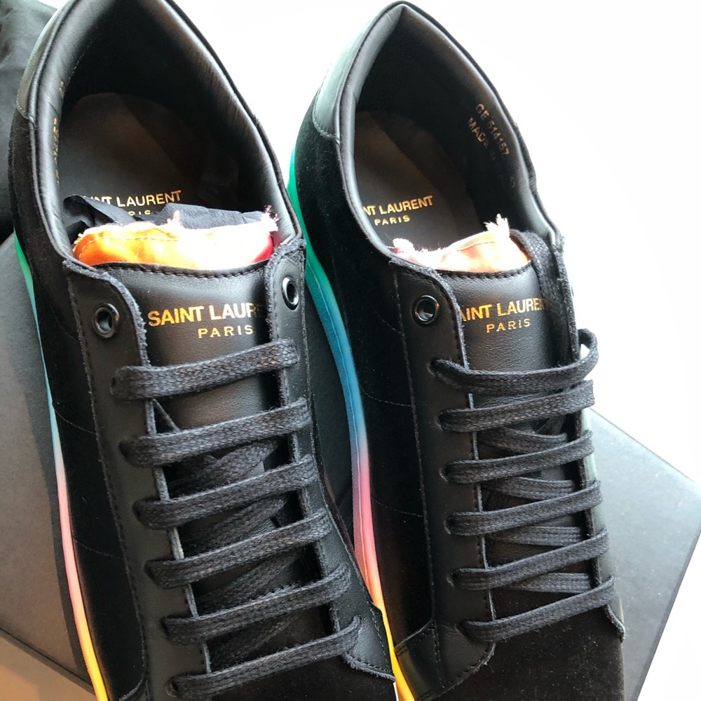 Saint Laurent rainbow sneakers - Picture 2 of 8
